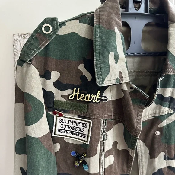 MANGO camo jacket - Picture 4 of 9